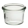 Patentglas Weck 50 ml Ø6.75x3.65 cm uden Låg Glas,72 stk/krt