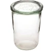 Patentglas Weck 850ml Ø10, 8xh14,7cm utan lock.
