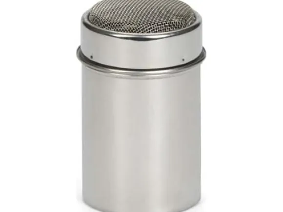 Patisse florsocker 10 cm rostfritt stål silver