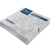 PAW Professionell middagsservett Subtle Roses (silver), 1-lagers servetter 40x40 cm 1/4 vikta 50 st per förpackning.