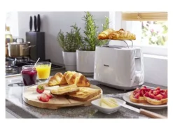Philips HD2581 - Brödrost För 2 Skivor, Vit