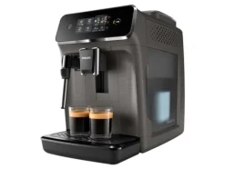 Philips Series 2200 EP2224 - Automatisk kaffekokare med mjölkskummare - 15 bar - kashmirgrå