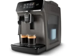 Philips Series 2200 EP2224 - Automatisk kaffekokare med mjölkskummare - 15 bar - kashmirgrå