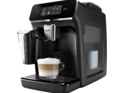 Philips Series 2300 EP2334 - Automatisk kaffekokare med mjölkskummare - 15 bar - svart/glänsande kashmirgrå
