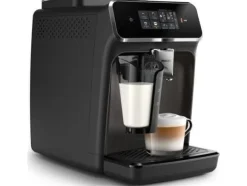 Philips Series 2300 EP2334 - Automatisk kaffekokare med mjölkskummare - 15 bar - svart/glänsande kashmirgrå