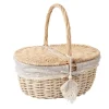 Picknickkorg WILLI TASSEL 40x32xH17/40cm