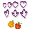 PIONBLOMMA + BLAD Set med kakformar