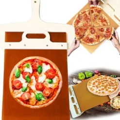 Pizzabrödsskyffel Skjutbricka Skopa Professionell fyrkantig XXXL