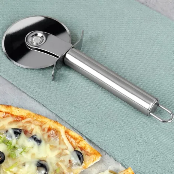 Pizzaskärare i stål 19 cm