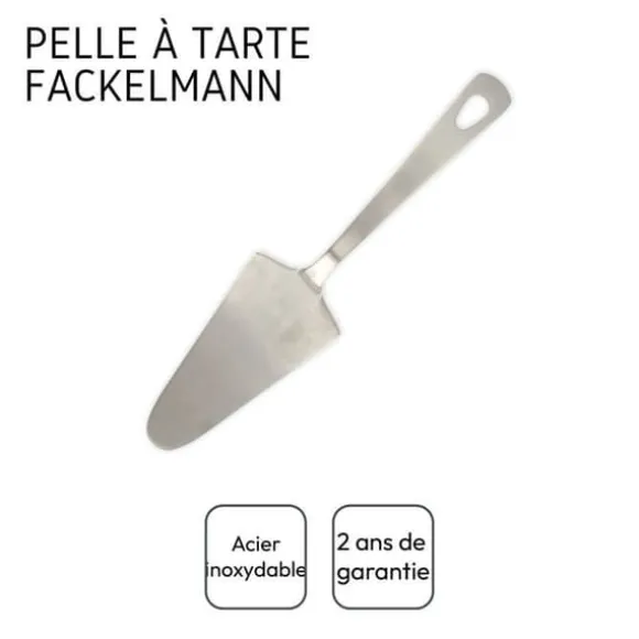 Pizzaspade i rostfritt stål 25 cm Fackelmann