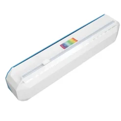 Plastfolie Dispenser med Skjutskärare Smidig Skärande Justerbar Återanvändbar Plastfolie Dispenser för Aluminiumfolie L 38x9.8cm