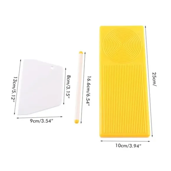 Plast Gnocchi Boards Verktyg för att göra makaroner Pasta och Gnocchi Maker Cutter Kavel manuellt köksredskap