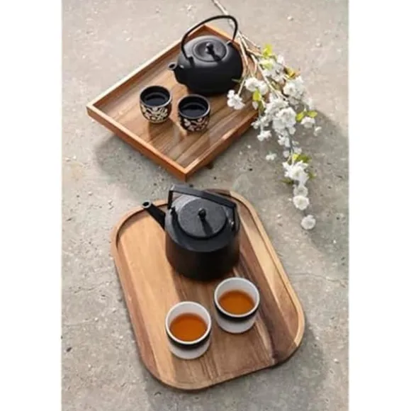 Plattforma - Bredemeijer - Kyoto - Akacia - 40 x 30 x 2,5 cm - Marron