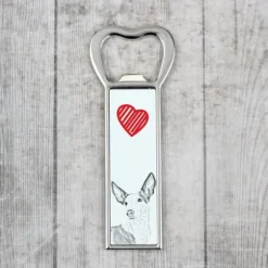 Podenco från Ibiza, Podenco Ibicenco - flasköppnare med en hund, personlig kylöppnare, unik present till en man från Art-Dog