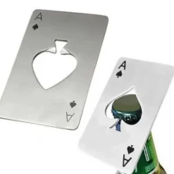 Poker En formad vinölöppnare i rostfritt stål