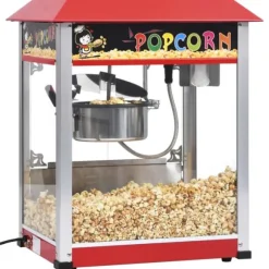 Popcornmaskiner - Living Popcornmaskin med teflonbeläggning 1400 W