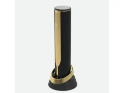 Prestigio PWO104GD, Elektrisk korkskruv, svart, guld, 228 mm, 350 g
