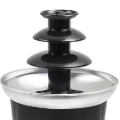Princess chokladfontän - Svart - 32W - 3 justerbara lägen - Ändlös skruv - Håll varm funktion