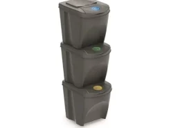 Prosper Sortibox 3 x 20 L avfallssorteringssystem Avfallsbehållare