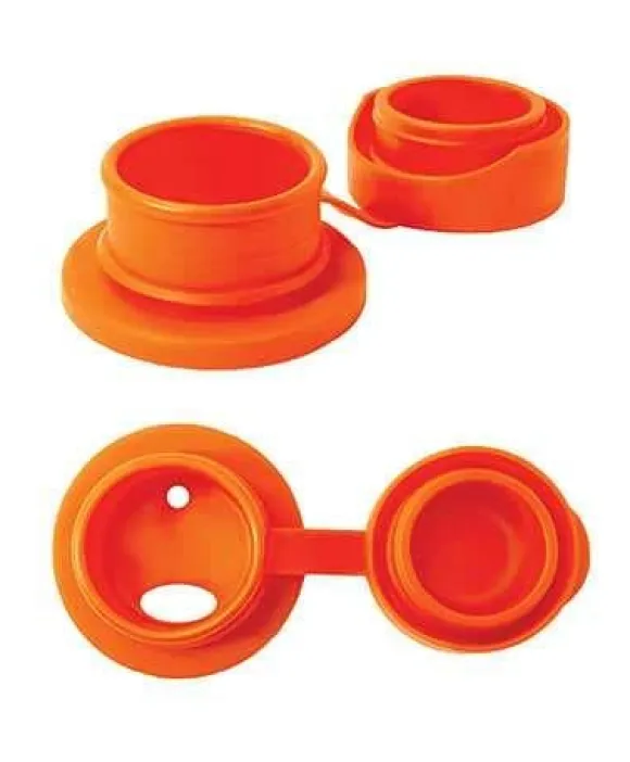 Pura vattenflaska rostfritt stål 550ml med sportlock och silikonhölje - aqua