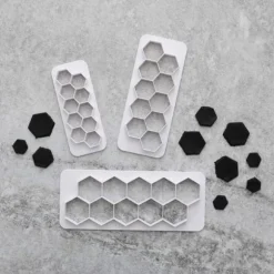 Pussel + Hexagon Utstickare | 6-pack