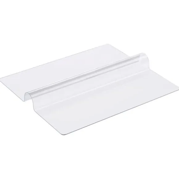 PVC bordsskydd 54x54 tum, klart plast skrivbordsskydd, 1,5 mm tjockt, hållbart och vattentåligt