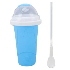 Quick Smoothies Cup Snabbfryst Smoothies Cup Hemlagad Milk Shake Glassmaskin för Family Blue