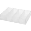 raaco 136457, Set med avdelare, Transparent, Polypropylen (PP), 220 mm, 160 mm, 47 mm