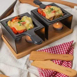 Raclette med ljus Gourmet 2 personer - Vår