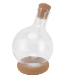 Rödvinskaraffel Quick Sober Hög Borosilikatglas Transparent glasvindispenser med bas för bar Hushållspresenter 1000ml