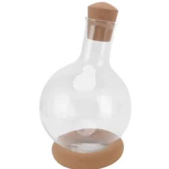 Rödvinskaraffel Quick Sober Hög Borosilikatglas Transparent glasvindispenser med bas för bar Hushållspresenter 1000ml