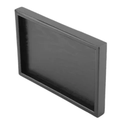Rektangulär Form Massivt Trä Te Kaffe Snacks Mat Måltider Serveringsbricka Tallrik Restaurang Brickor #1