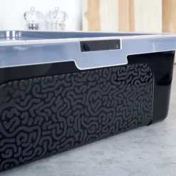 REKTANGULÄR TAKKHÅLLARE 40x33cm MED LOCK 259248