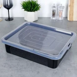 REKTANGULÄR TAKKHÅLLARE 40x33cm MED LOCK 259248