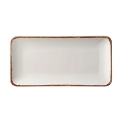 Rektangulär tallrik Vanilla 300x150 mm (4 st)