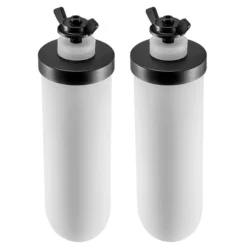 Reningsvattenfilter byte 2-pack, effektivt filtreringssystem för Gravity Filter, hög kvalitet, enkelt byte, säkra och rena vattenlösningar