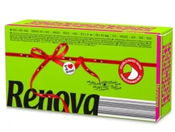 Renova Avtagbara vävnader Grön 80st