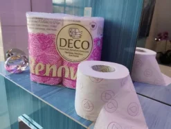 Renova Deco Vit Doft Toalettpapper 4-lagers 140 ark 4 rullar