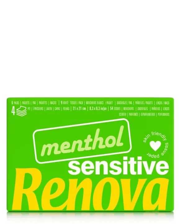 Renova Mentholservetter 6x9 st
