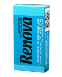Renova Röda etiketter blå näsdukar 6x9 st