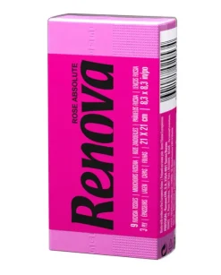 Renova Röda etiketter rosa näsdukar 6x9 st