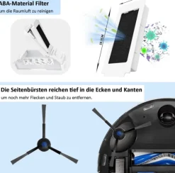 Reservdelssats för Ecovacs Deebot T30 Omni, T30 Pro Omni, T30 Max