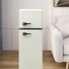 Retro-Kylskåp, Kombinerad kyl och frys, 105.5 cm, 92L, 28L frys, 116 kWh/år