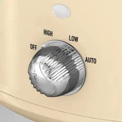 Retro Slow Cooker 3,5L löstagbar keramisk panna, vintage SWAN SF17021CNEU 200W Cream 55221