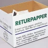 Returpapperslåda 405x265x300mm 32L 5st