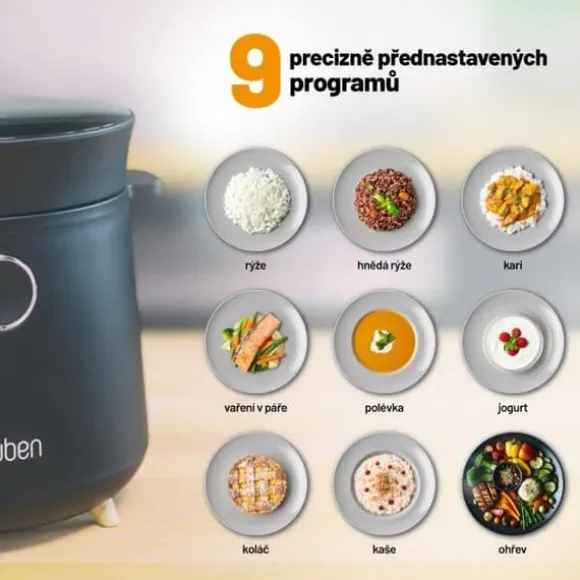 Ris a cooker - Lauben - 1500BW - 1,5 L - 350 W - Keramikyta yta