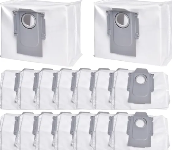 Roborock Dammsugarpåsar för Roborock S8, S8+, S8 Pro Ultra, S7 MaxV Ultra, S7 Pro Ultra, Q7+, Q7 Max+14-pack