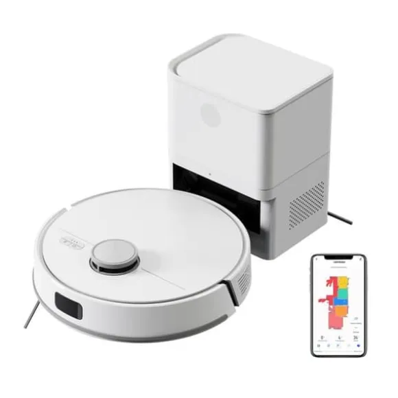 Robot Dammsugare Mopping - LIECTROUX - M70 PRO - 5000Pa - Automatisk Tömning Station - Laser
