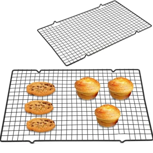 rostfritt stål kyl- och bakgaller nonstick grillplåt för kex / kaka / bröd