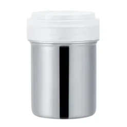 Rostfritt Stål Pulver Shaker Kanna Kakao Socker Kaffe Peppar Krydda (Konkav S)